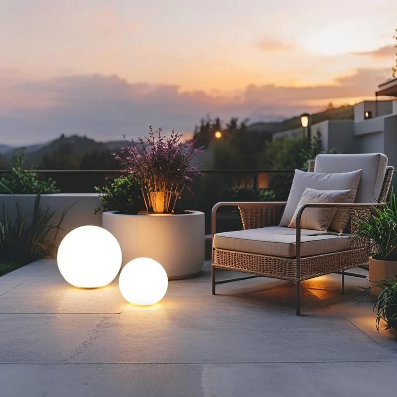 Glowmere | LED Spherical Garden Light with Remote Control