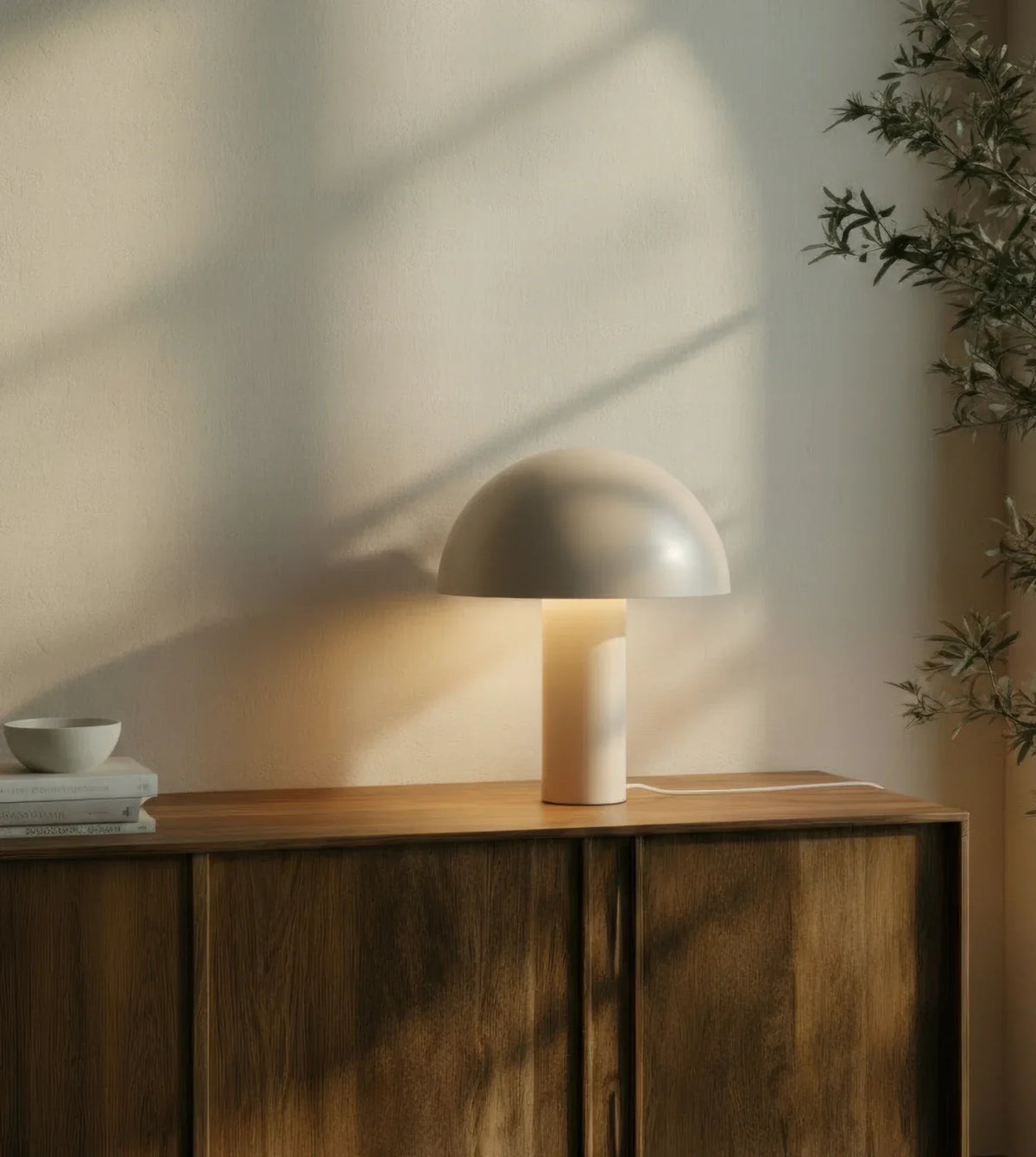 Hestia | Mushroom Table Lamp with Dome Shade
