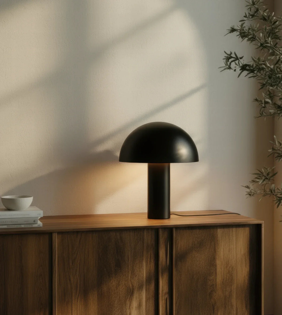Hestia | Mushroom Table Lamp with Dome Shade