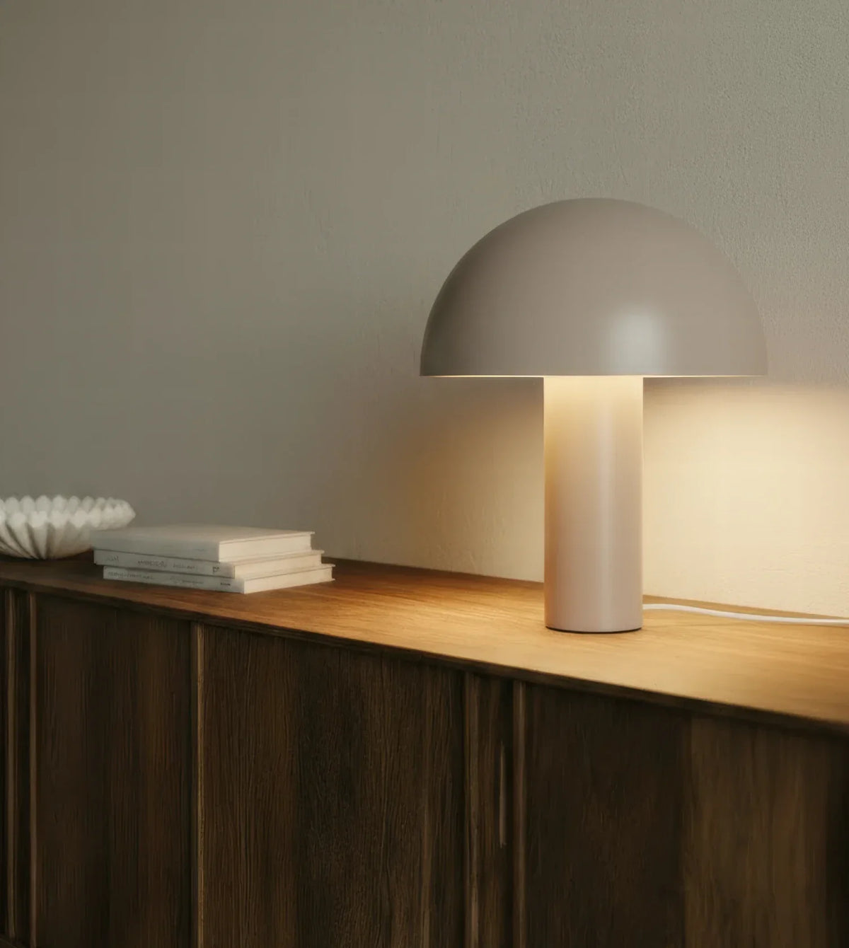 Hestia | Mushroom Table Lamp with Dome Shade