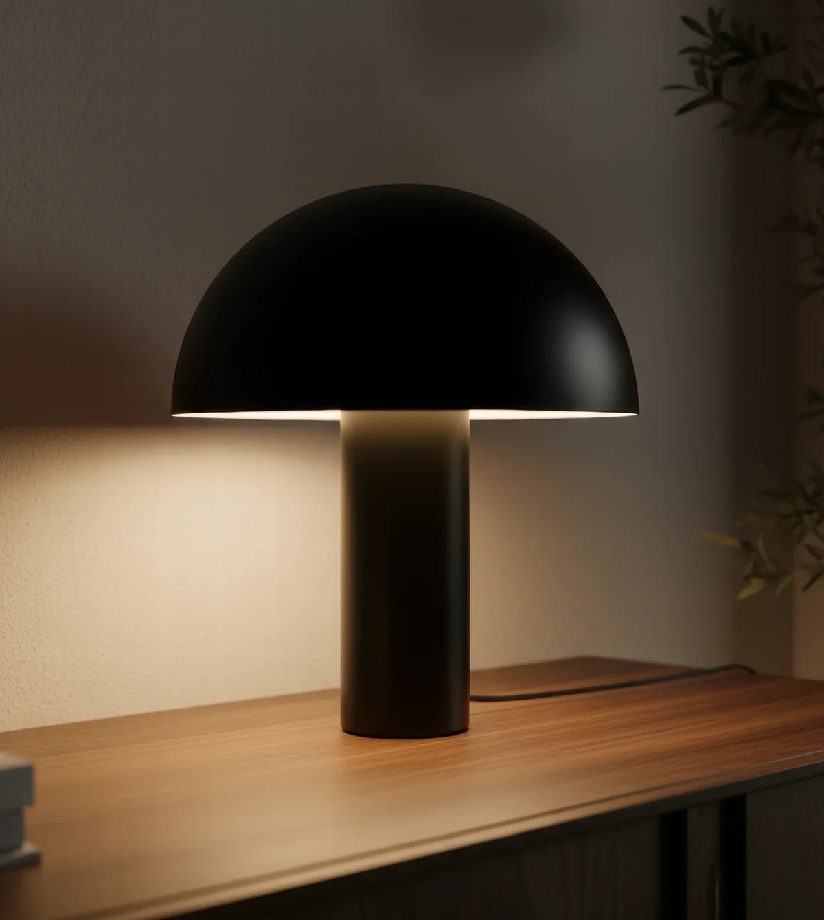 Hestia | Mushroom Table Lamp with Dome Shade