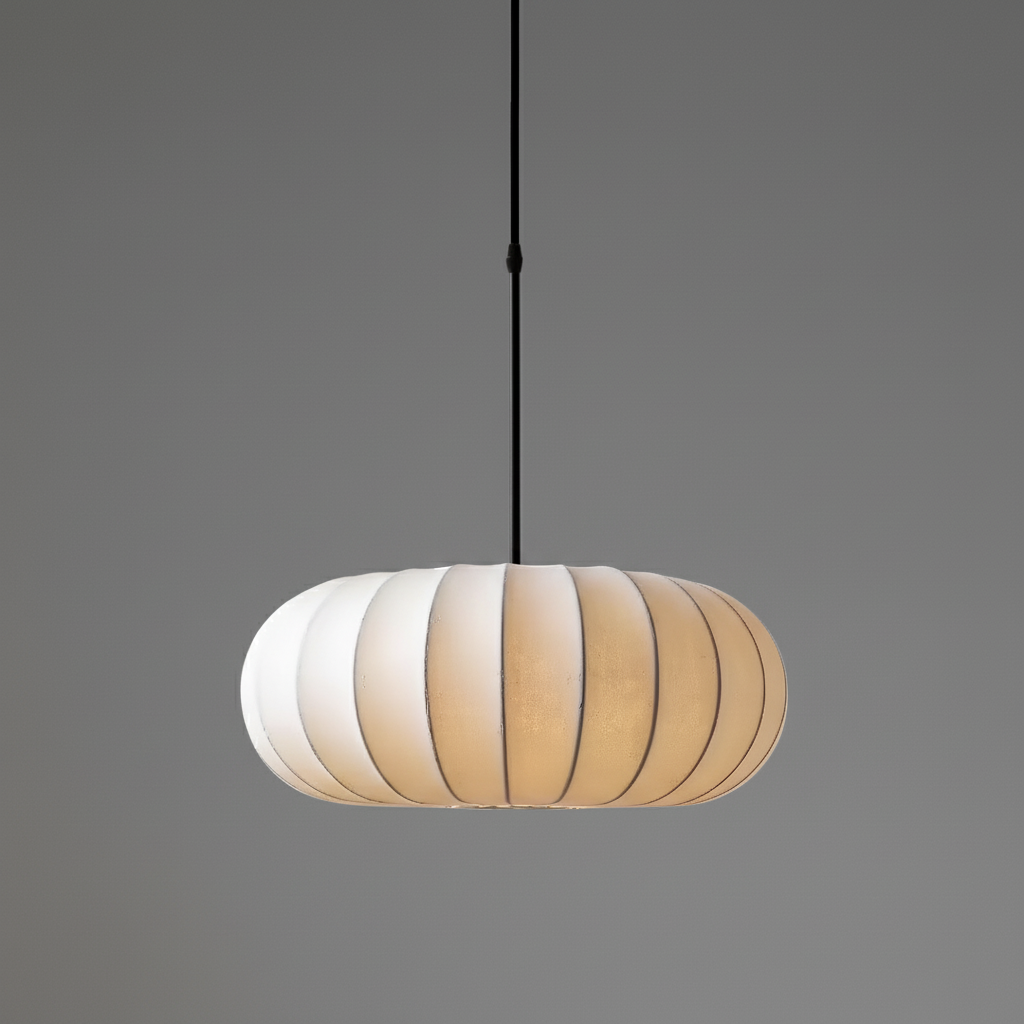 Elandra | Silk Pendant Light with Adjustable Height