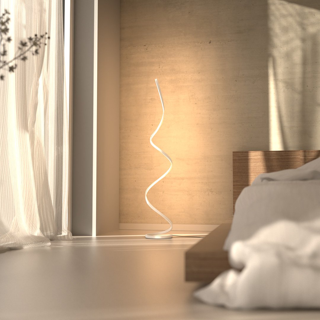Isle | LED Spiral Floor Lamp