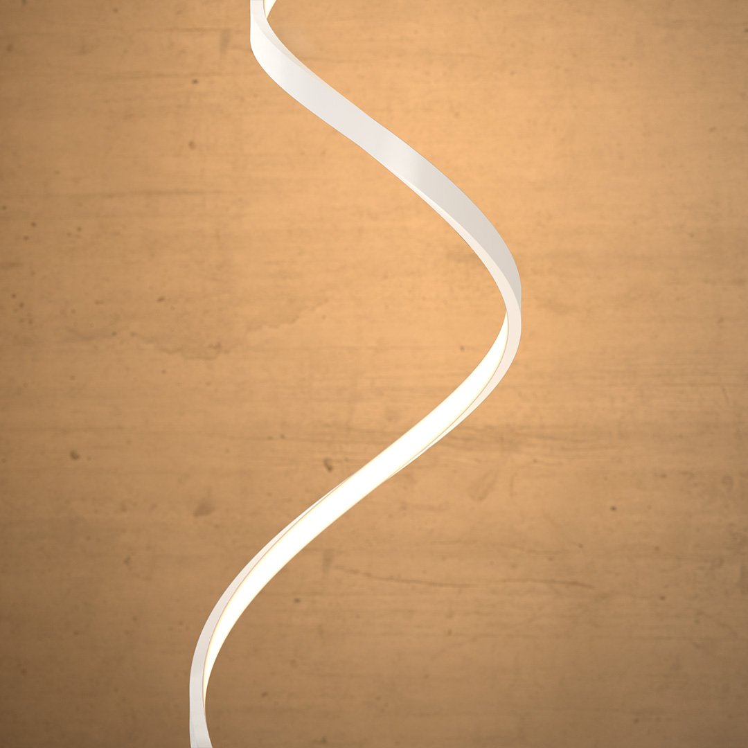 Isle | LED Spiral Floor Lamp