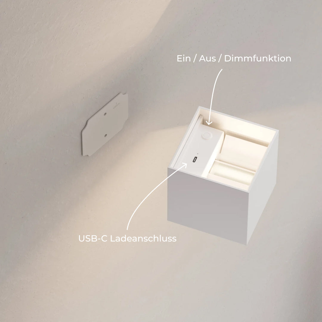 Voltar | Battery-Powered LED Wall Light