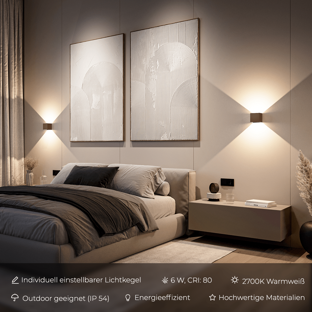 Brymar | LED Wall Light with Adjustable Beam