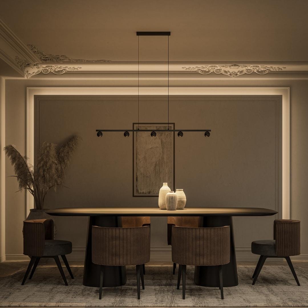 Valyrion | LED Pendant Light with Adjustable Height