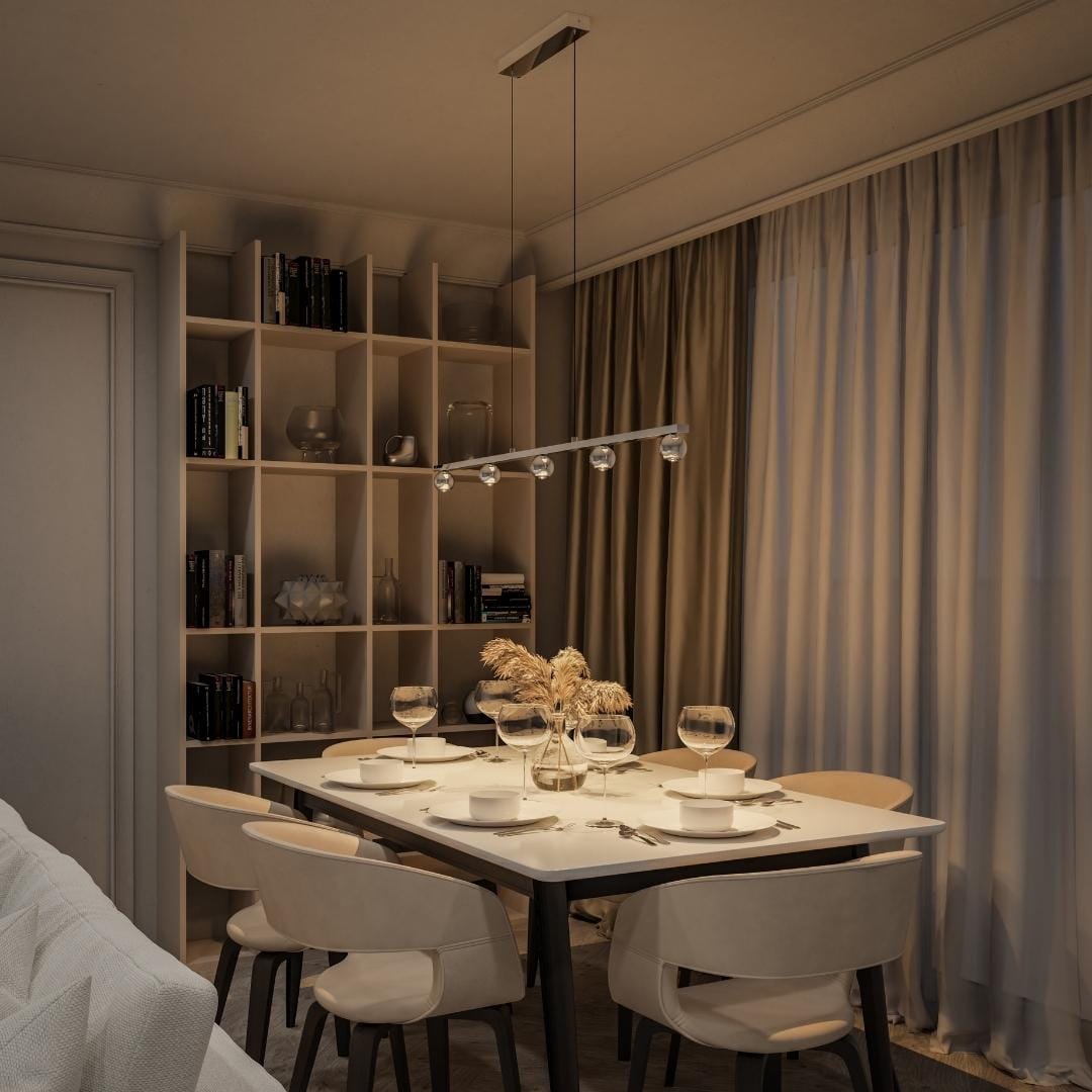 Valyrion | LED Pendant Light with Adjustable Height