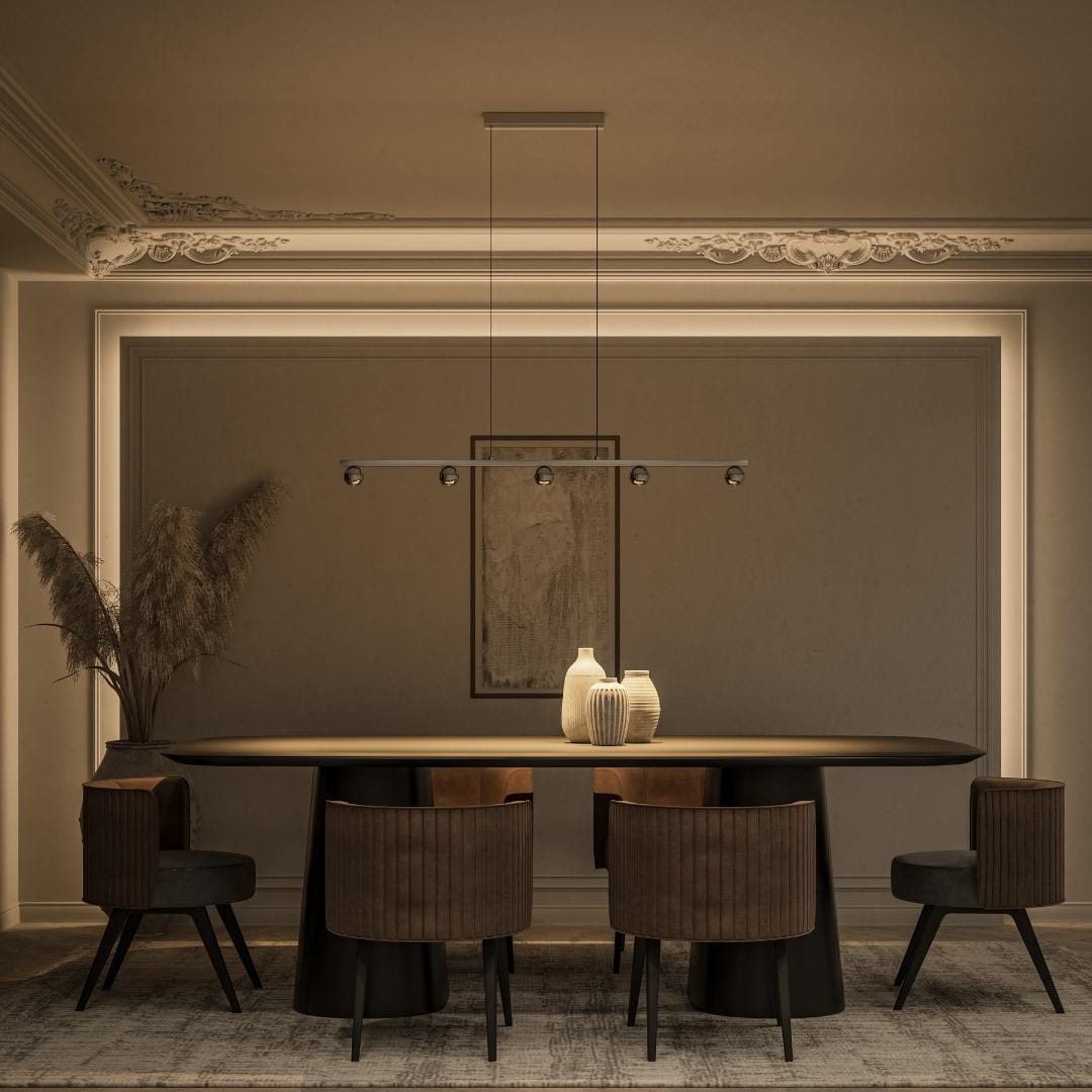 Valyrion | LED Pendant Light with Adjustable Height