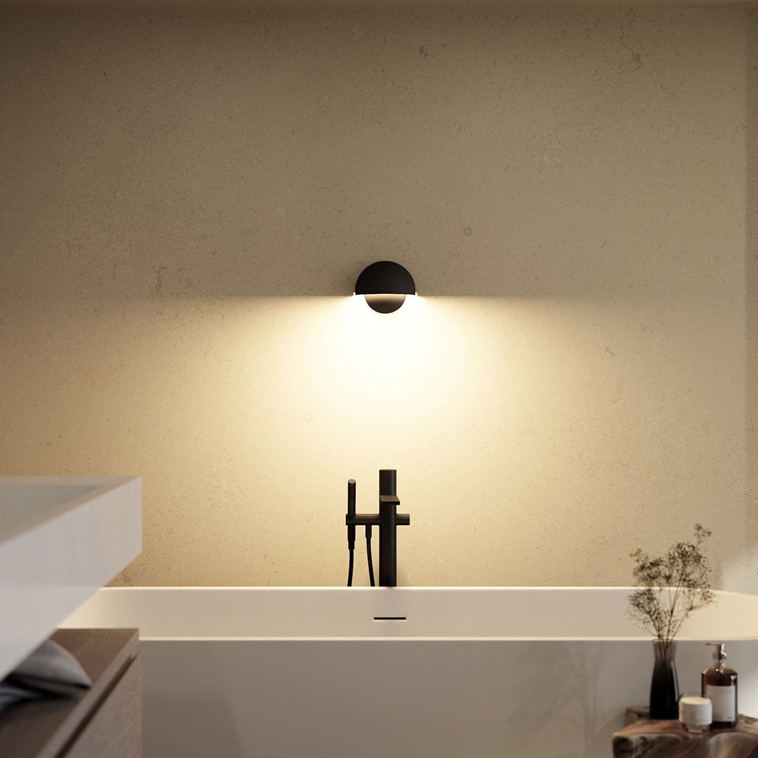 Pace | LED Wall Light with Dual Power Options