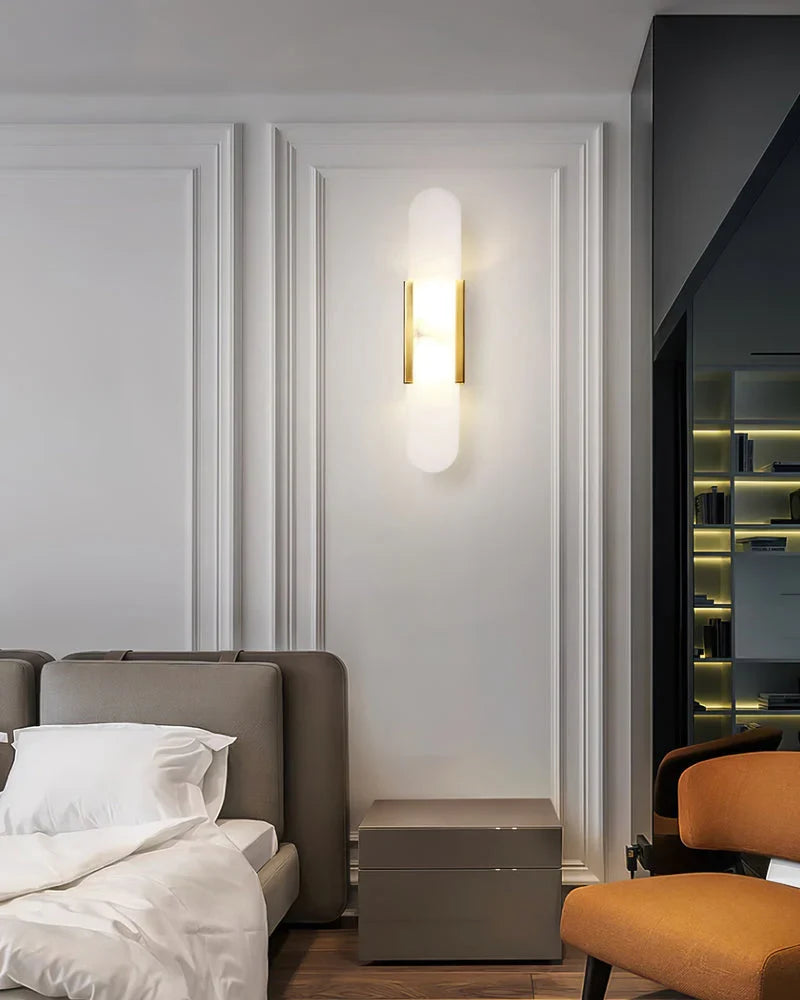Belcourt | Wall Light with Frosted Glass Shade
