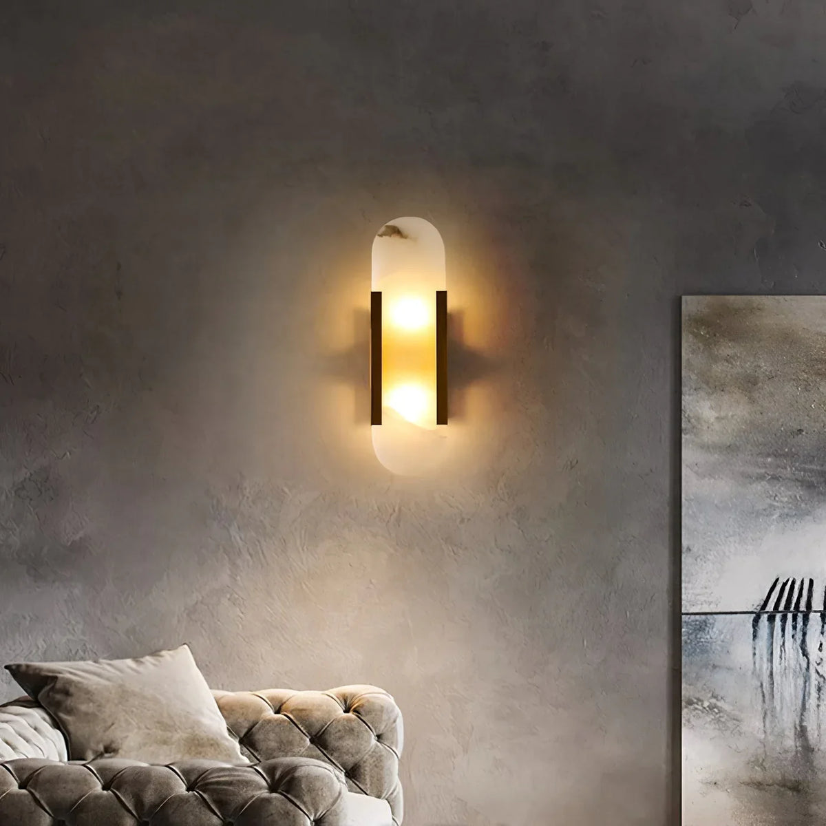 Belcourt | Wall Light with Frosted Glass Shade