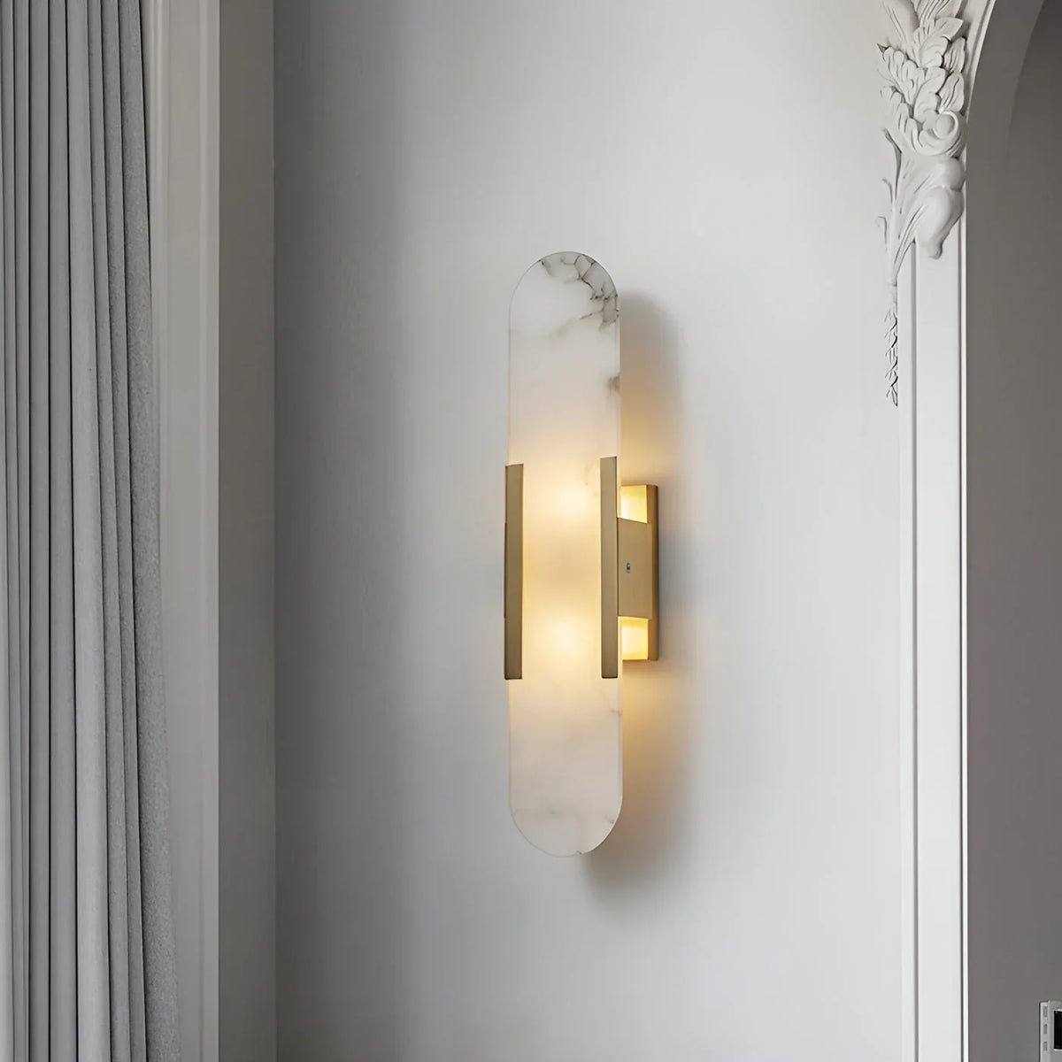 Belcourt | Wall Light with Frosted Glass Shade