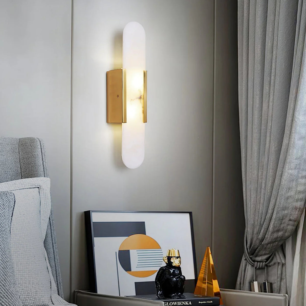 Belcourt | Wall Light with Frosted Glass Shade