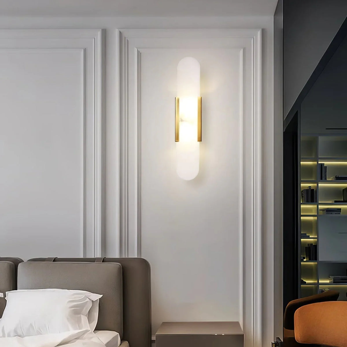 Belcourt | Wall Light with Frosted Glass Shade