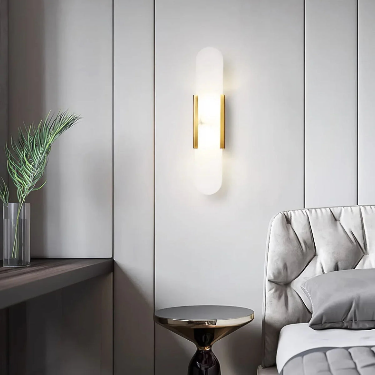 Belcourt | Wall Light with Frosted Glass Shade