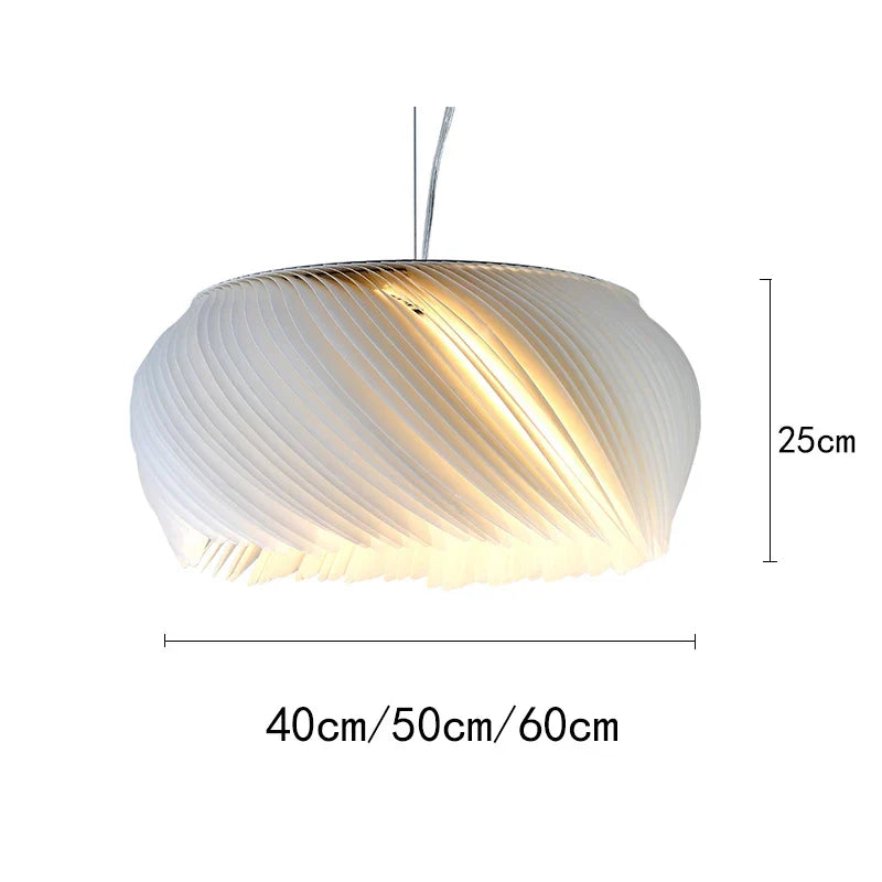 Ciroque | Sculptural Acrylic Pendant Light