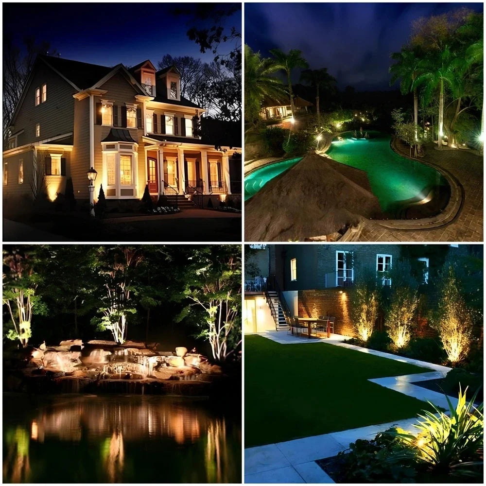 Theron | Solar-Powered Garden Spotlight