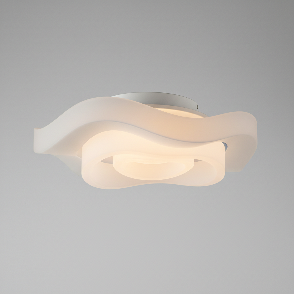 Wave Form Ceiling Light