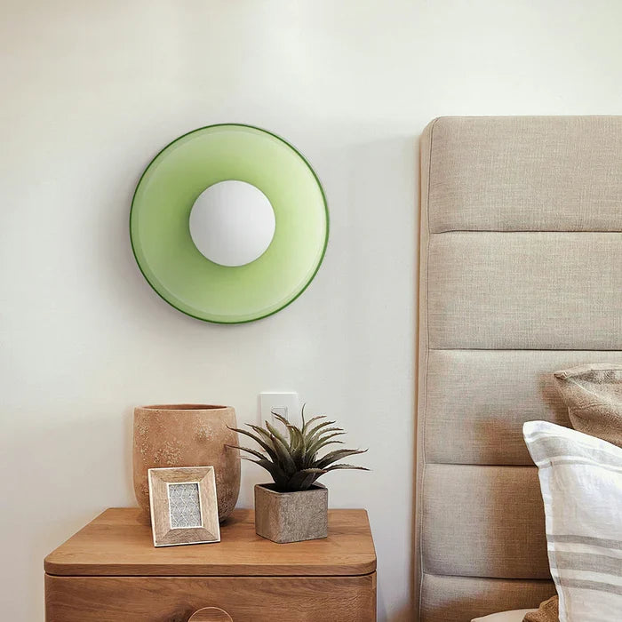 Sorrento | Modern Glass Ceiling Light with Dome Shade