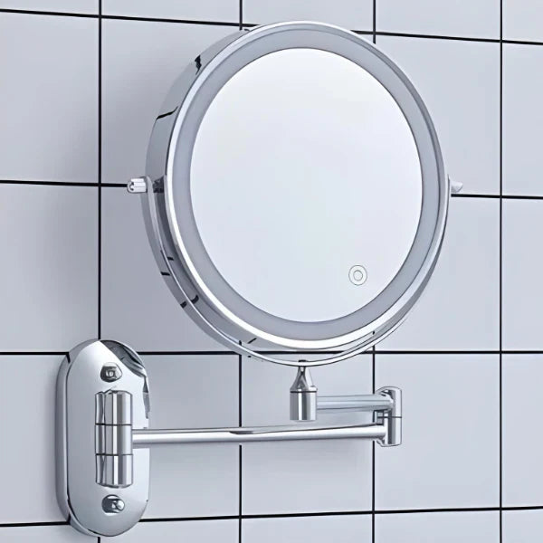 Luminesce | LED Magnifying Wall Mirror with Touch Control