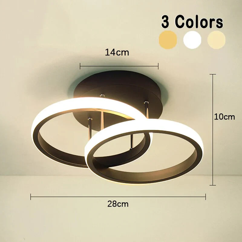 Trinova | LED Geometric Ceiling Light