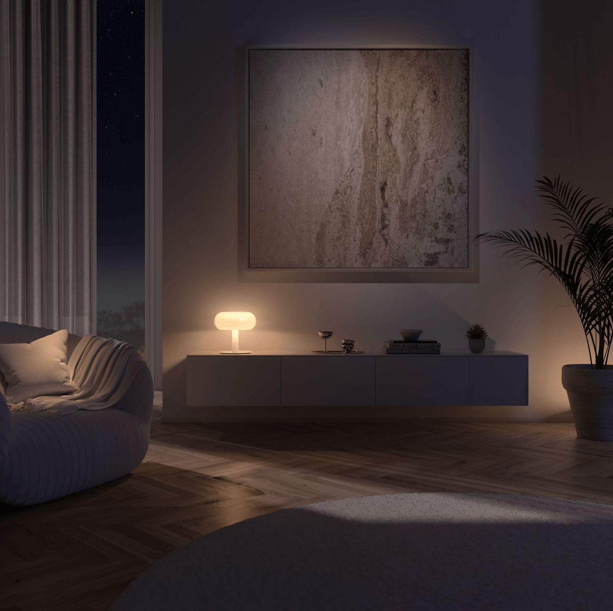 Astrelle | LED Table Lamp with Touch Dimming