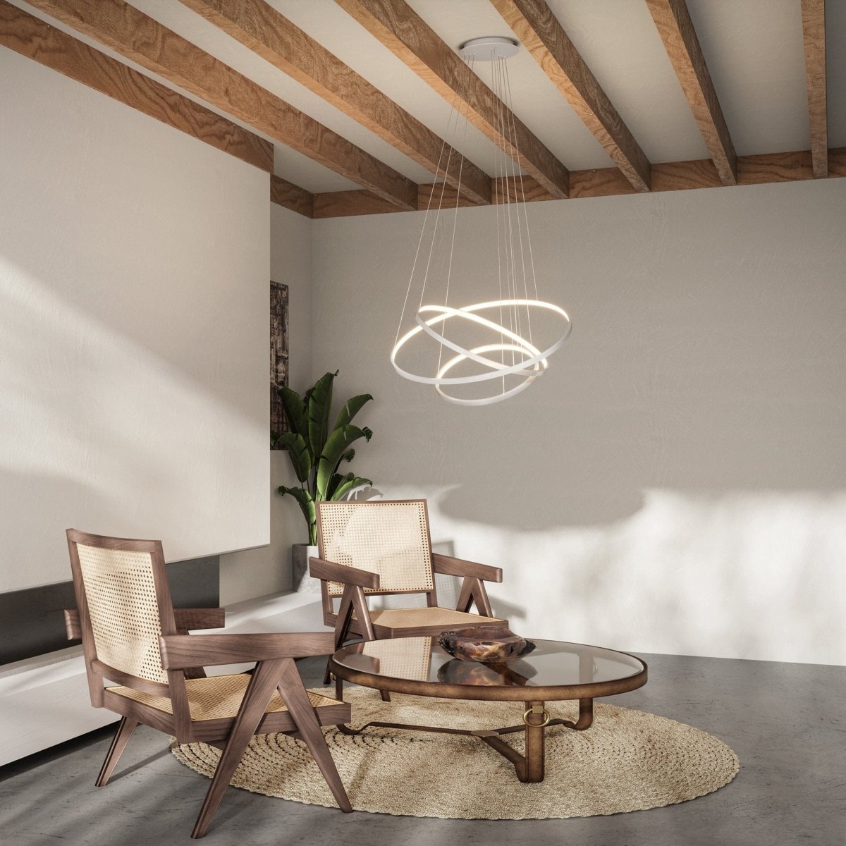 Reed | LED Pendant Light with Adjustable Rings