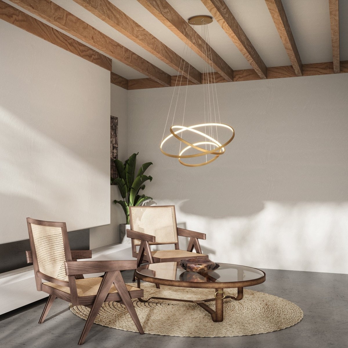 Reed | LED Pendant Light with Adjustable Rings