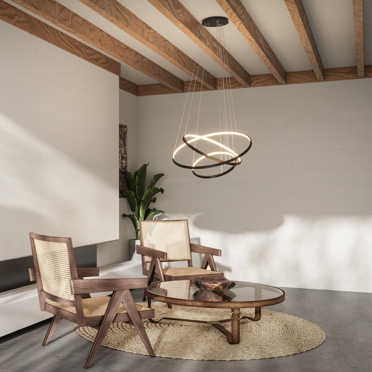 Reed | LED Pendant Light with Adjustable Rings