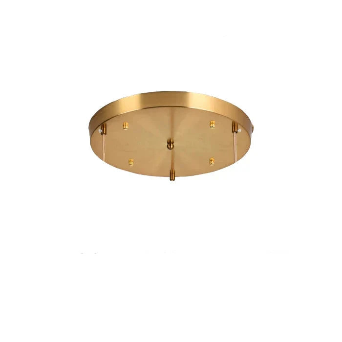 Yael | Ribbed Glass Pendant Light with Brass Fitting