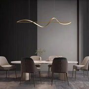 Caedmon | Integrated LED Wave Pendant Light