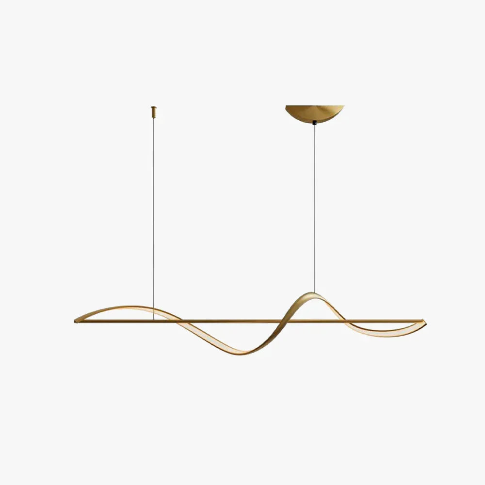 Caedmon | Integrated LED Wave Pendant Light