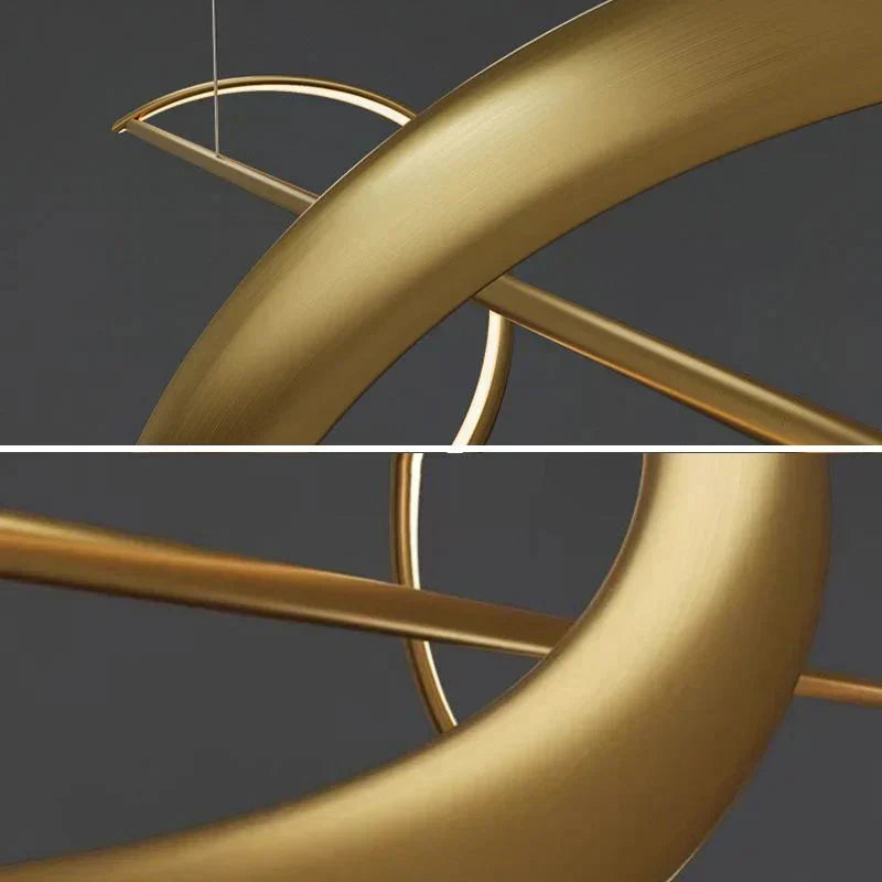 Caedmon | Integrated LED Wave Pendant Light