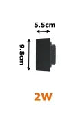 Kenway | Outdoor LED Wall Light with Up/Down Beam