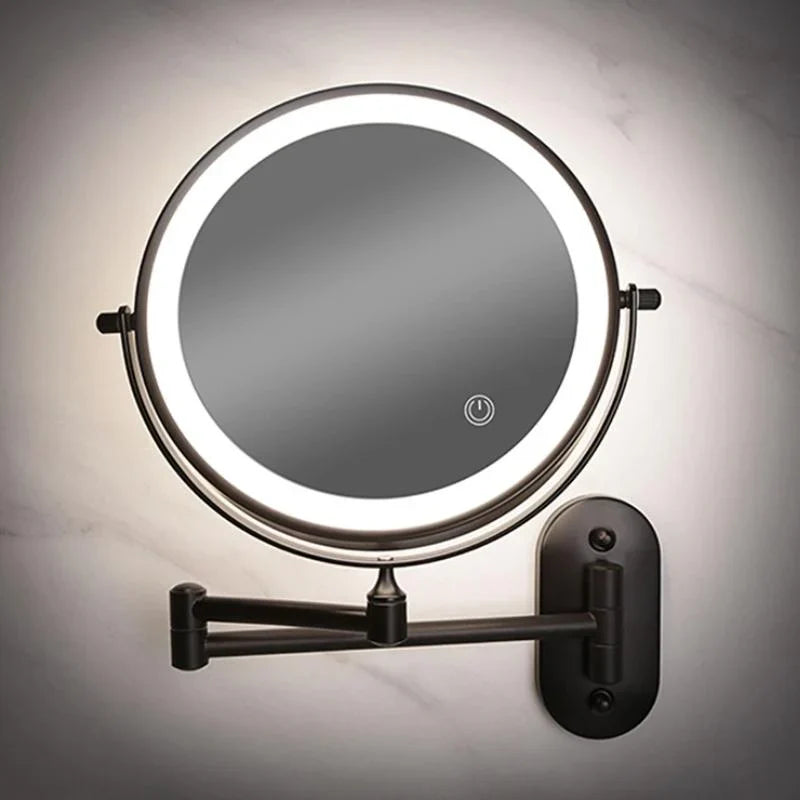 Luminesce | LED Magnifying Wall Mirror with Touch Control