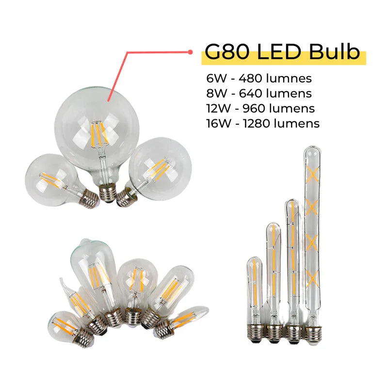 Ambrose | Vintage Semi-Flush Ceiling Light with Glass Dome Shade
