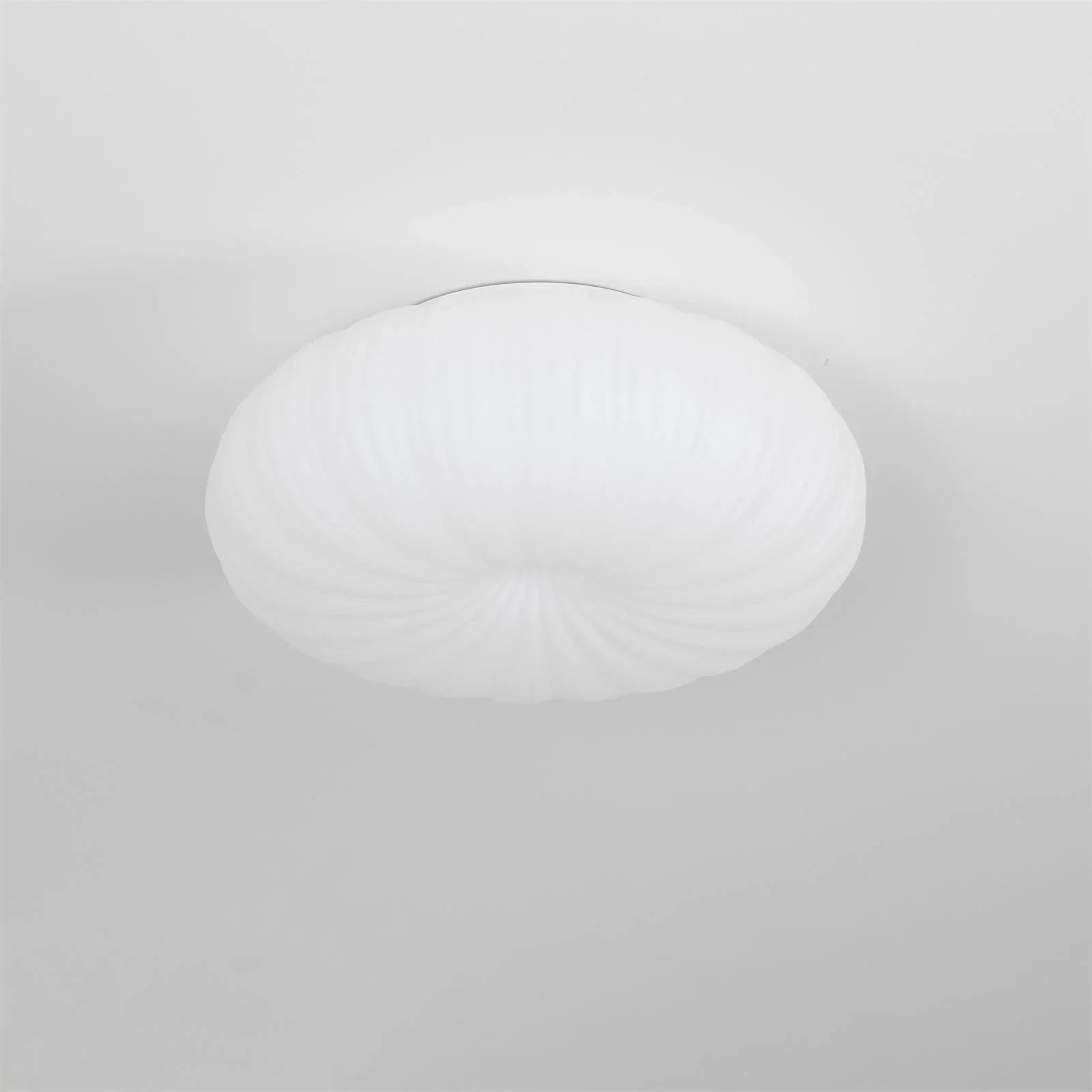 Valoria | Shell-Inspired Pleated Ceiling Light