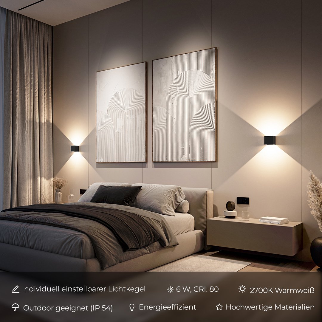 Brymar | LED Wall Light with Adjustable Beam