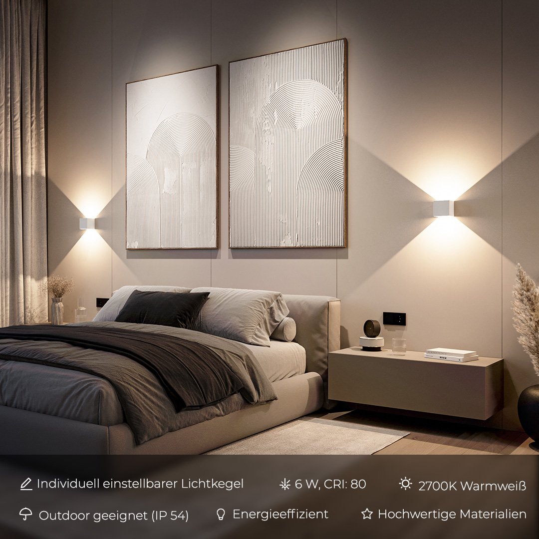 Brymar | LED Wall Light with Adjustable Beam