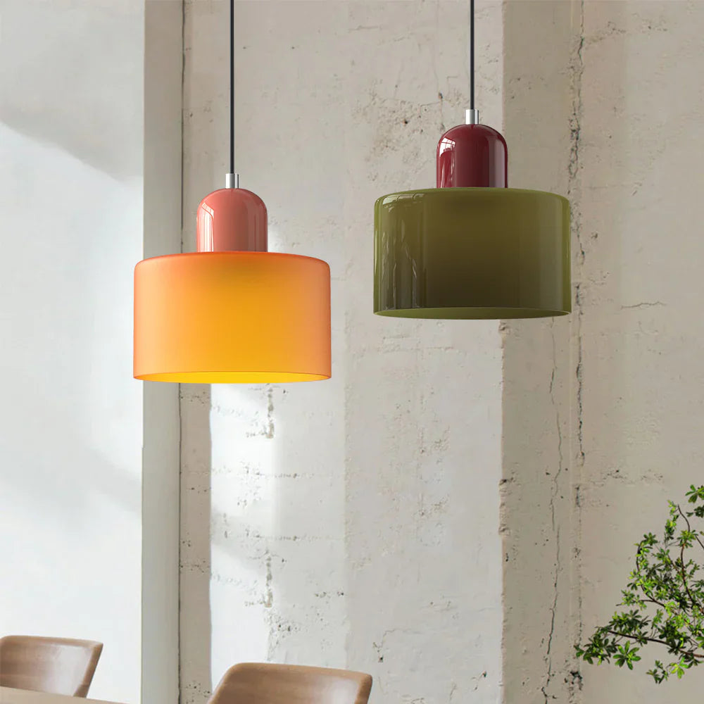 Clarina | Two-Tone Glass Pendant Light