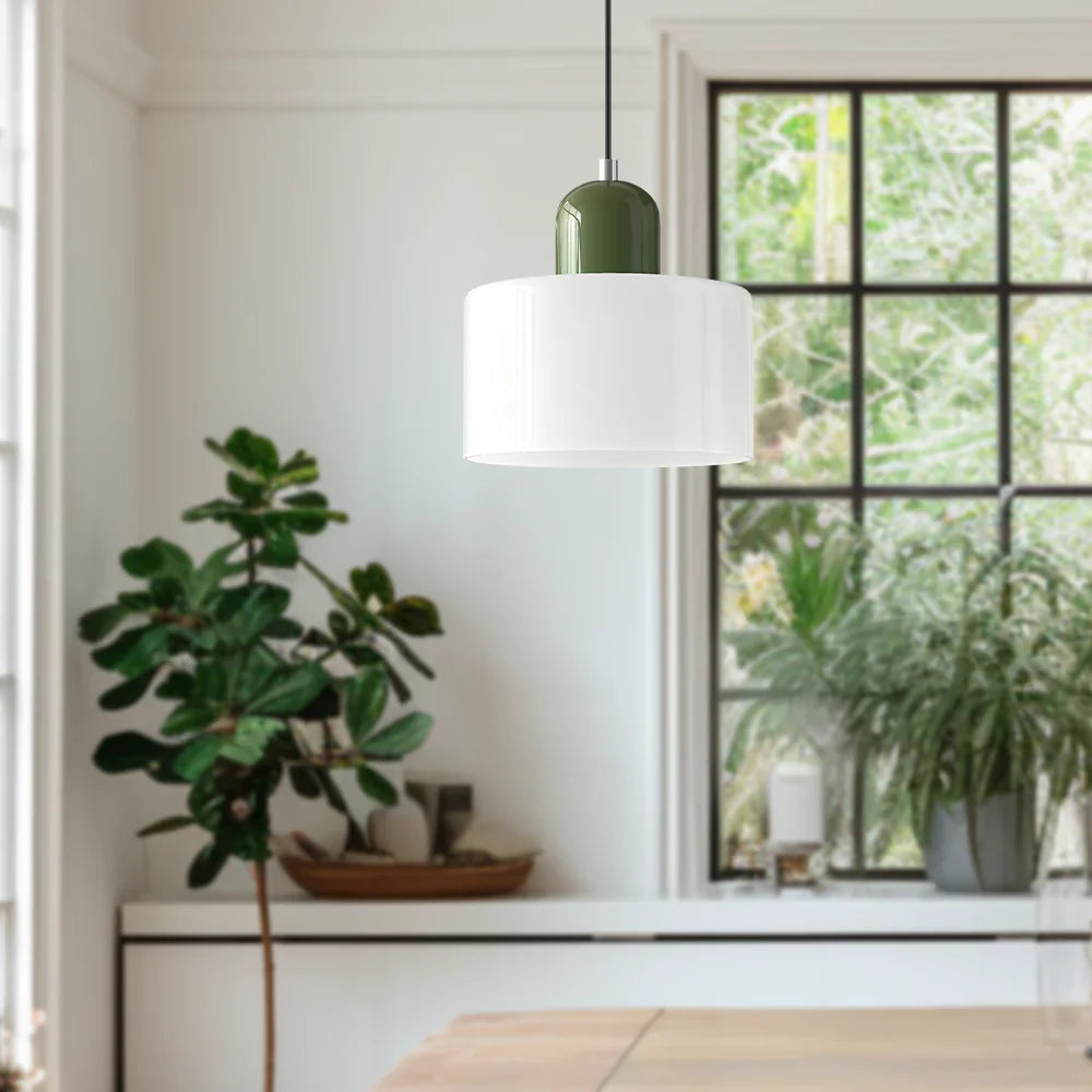 Clarina | Two-Tone Glass Pendant Light