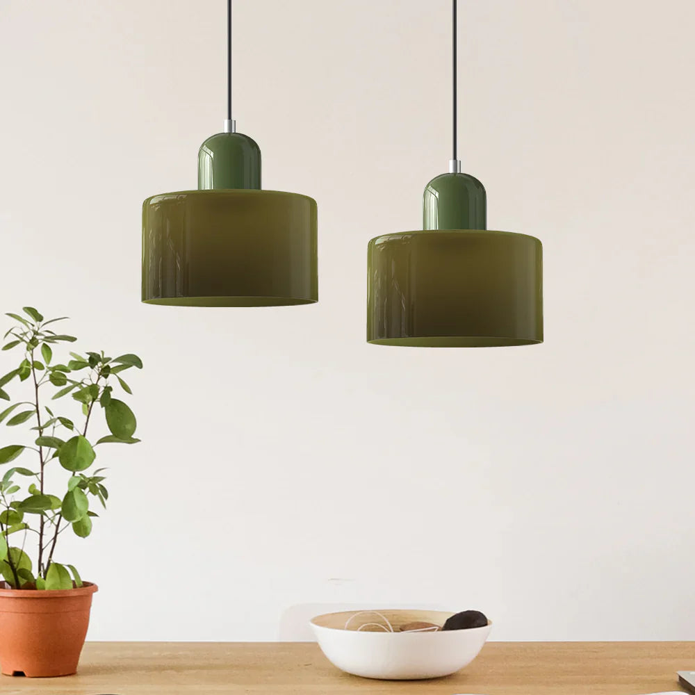 Clarina | Two-Tone Glass Pendant Light