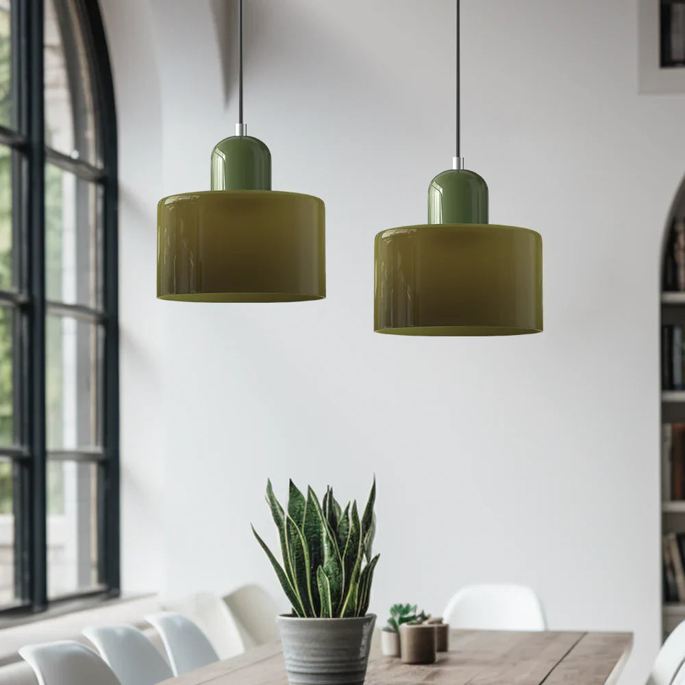 Clarina | Two-Tone Glass Pendant Light