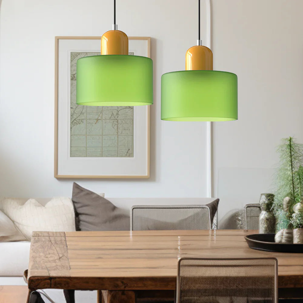 Clarina | Two-Tone Glass Pendant Light