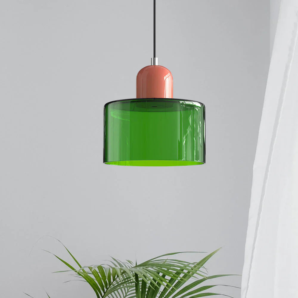 Clarina | Two-Tone Glass Pendant Light