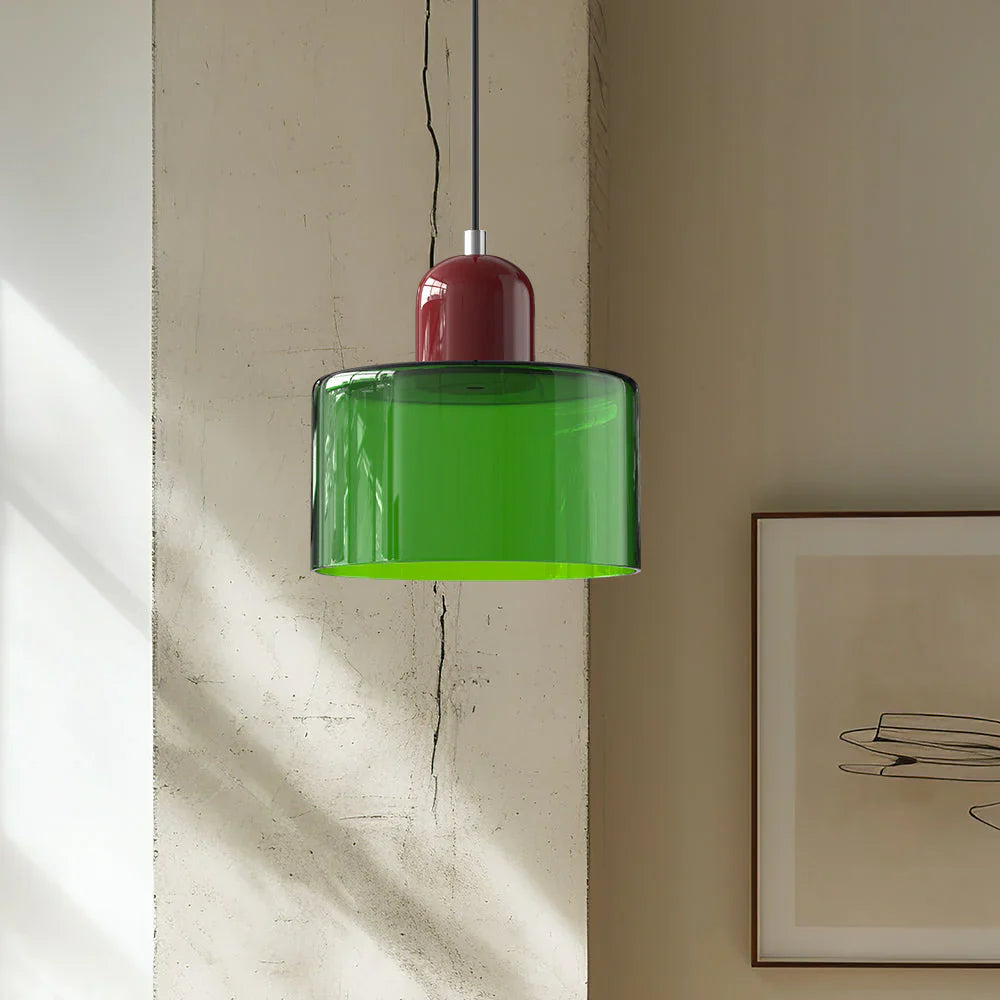 Clarina | Two-Tone Glass Pendant Light