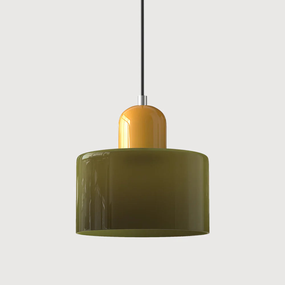 Clarina | Two-Tone Glass Pendant Light
